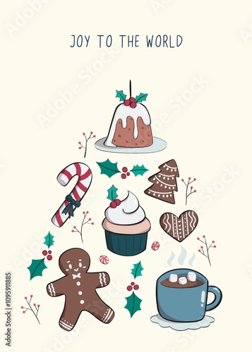 Christmas greeting card