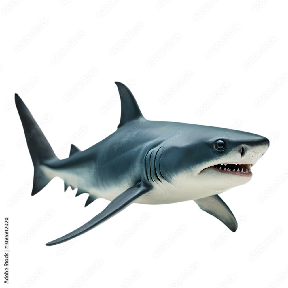 Shark Swimming Gracefully in Ocean Waters Underwater Photography Marine Environment Close-Up View Wildlife Conservation Concept Shark Swimming Gracefully in Ocean Waters Underwater Photography Marine Environment Close-Up View Wildlife Conservation Concept