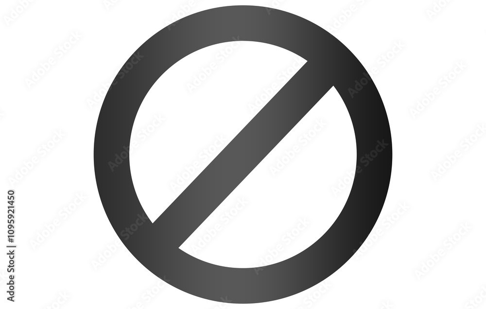 Ban Sign vector illustration, Prohibited circle sign, Ban icon isolated, Prohibition icon, circle with cross line symbol. Caution frame symbol. Forbidden stop sign, Red cross symbol isolated. Ban Sign vector illustration, Prohibited circle sign, Ban icon isolated, Prohibition icon, circle with cross line symbol. Caution frame symbol. Forbidden stop sign, Red cross symbol isolated.