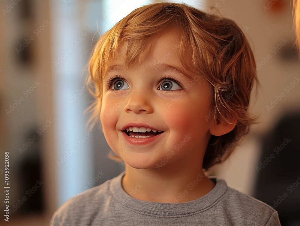 Smiling Young Boy in Warm Light
Smiling Young Boy in Warm Light