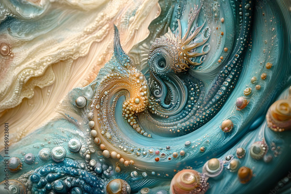 Fototapeta premium abstract fractal design