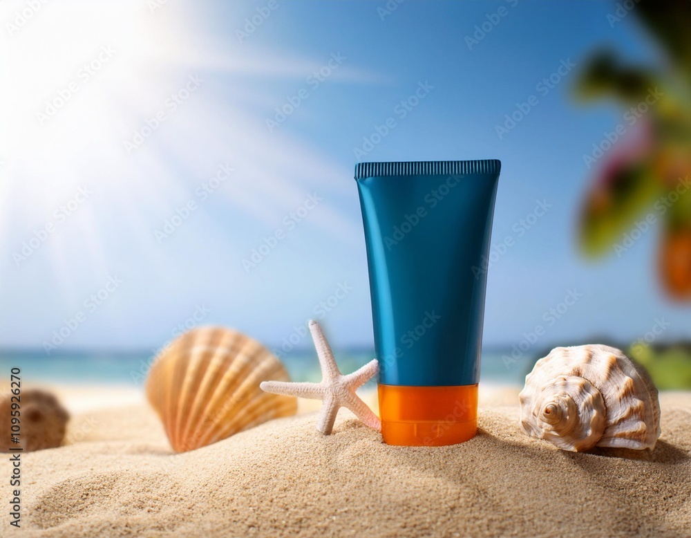 Capture the essence of summer with sunscreen and seashells.
Capture the essence of summer with sunscreen and seashells.