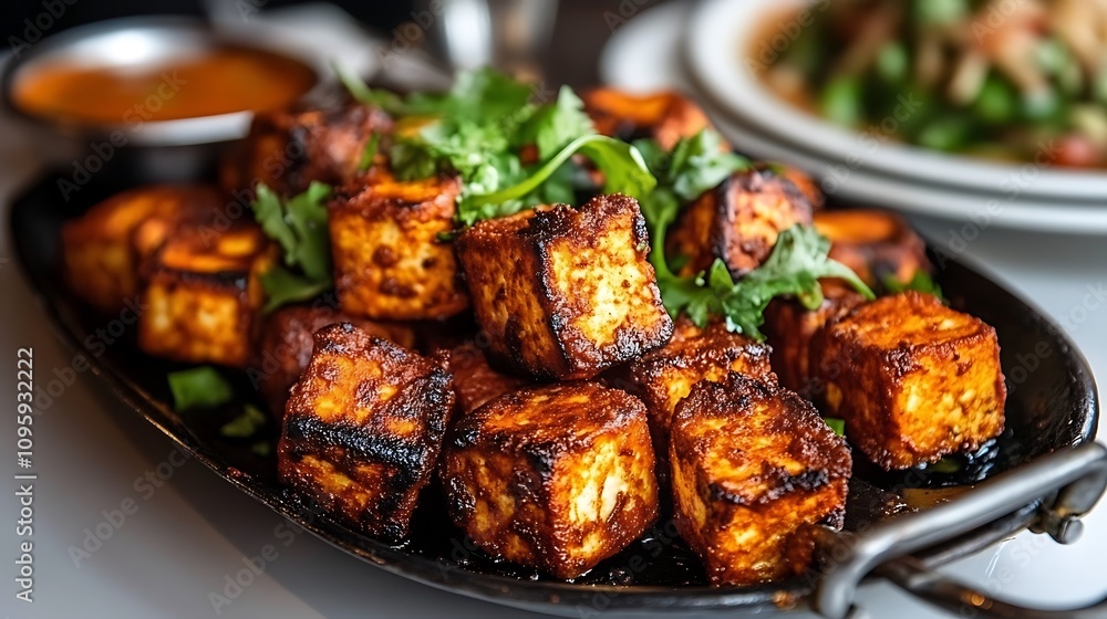 Traditional Indian Dish Palak Paneer