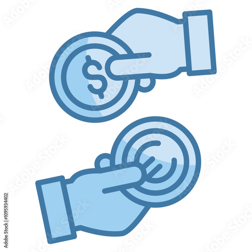 Currency Icon Element For Design