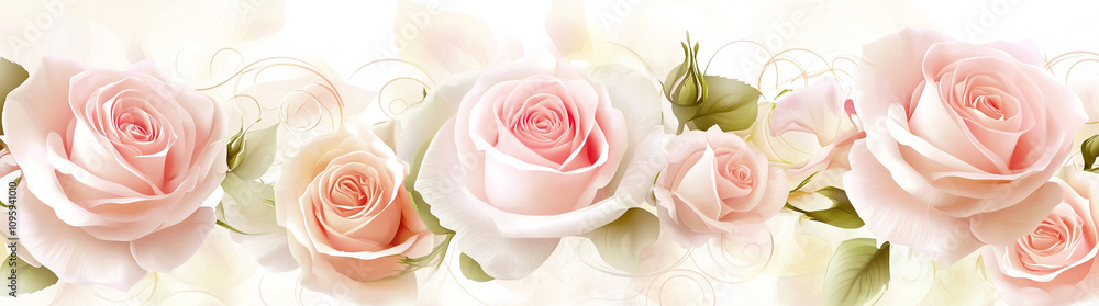 soft pink rose background with delicate floral elements, perfect for adding touch of elegance and romance to any design. Ideal for invitations or greeting cards soft pink rose background with delicate floral elements, perfect for adding touch of elegance and romance to any design. Ideal for invitations or greeting cards
