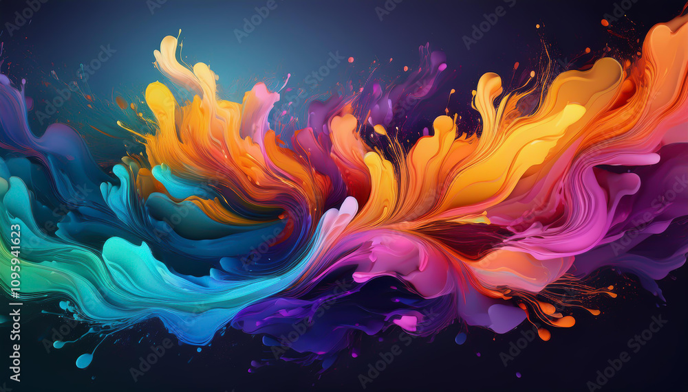 Obraz premium Creative Water Backgrounds