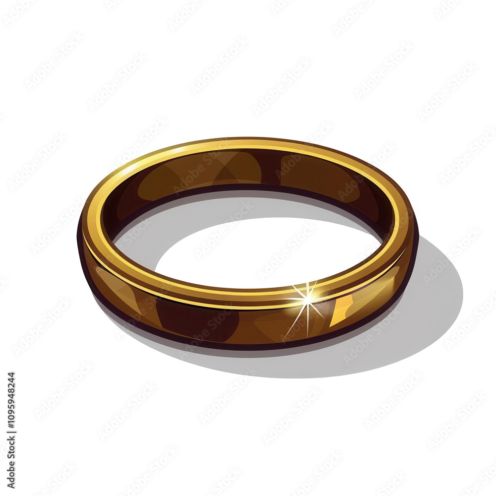 Elegant of a Single Ring Transparent Background Digital Creation Minimalist Design Focused Concept Elegant of a Single Ring Transparent Background Digital Creation Minimalist Design Focused Concept