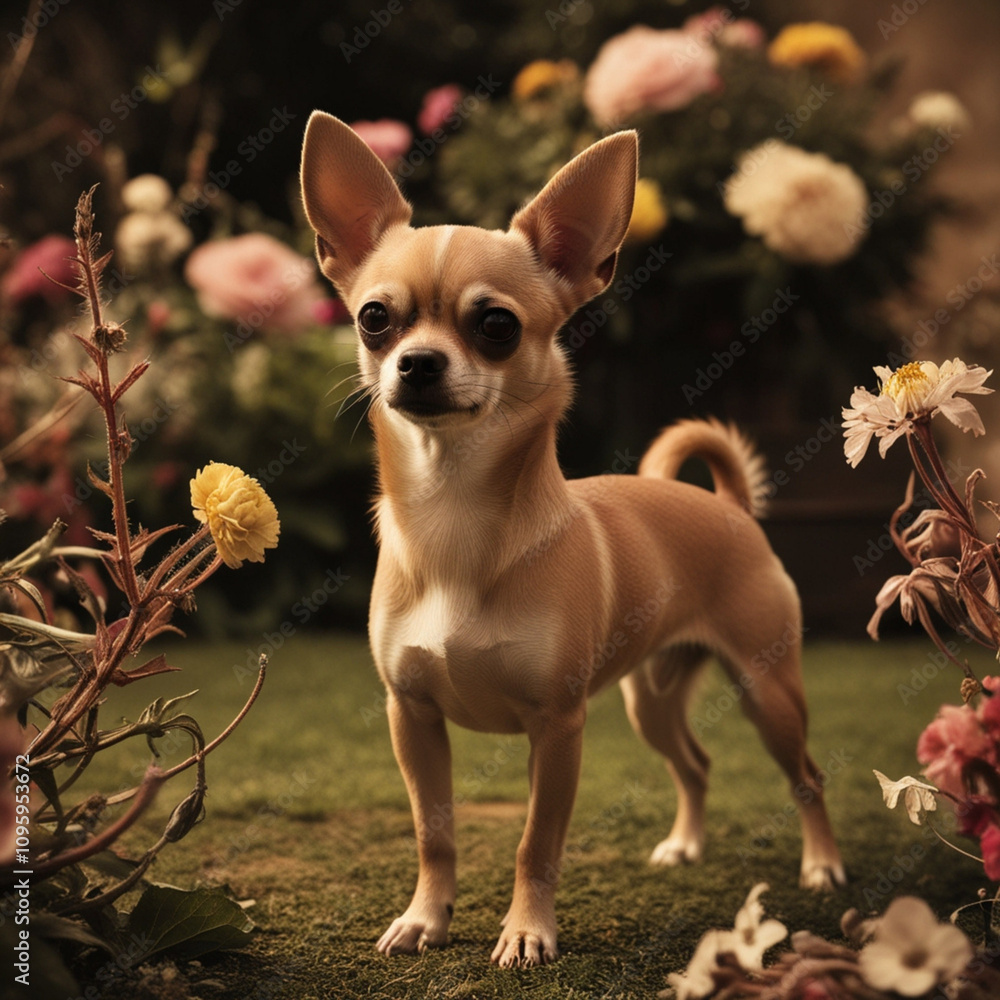 Alert Chihuahua: On High Alert: The Watchful Chihuahua Alert Chihuahua: On High Alert: The Watchful Chihuahua