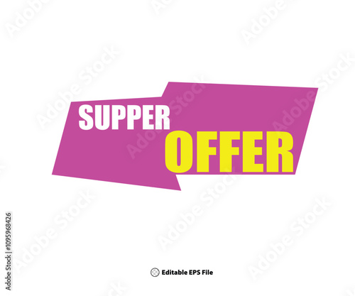 Web supper offer template
