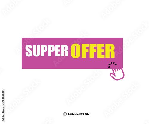 Web supper offer template
