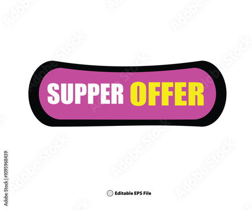 Web supper offer template
