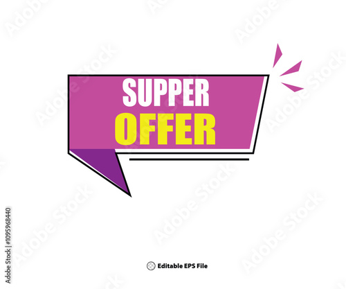 Web supper offer template
