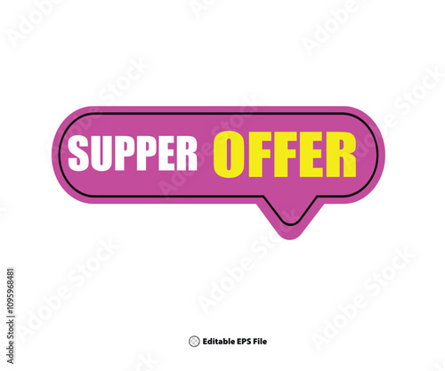 Web supper offer template
