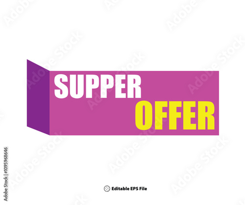 Web supper offer template
