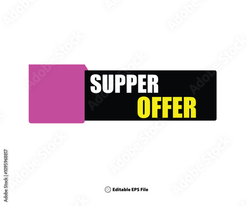 Web supper offer template
