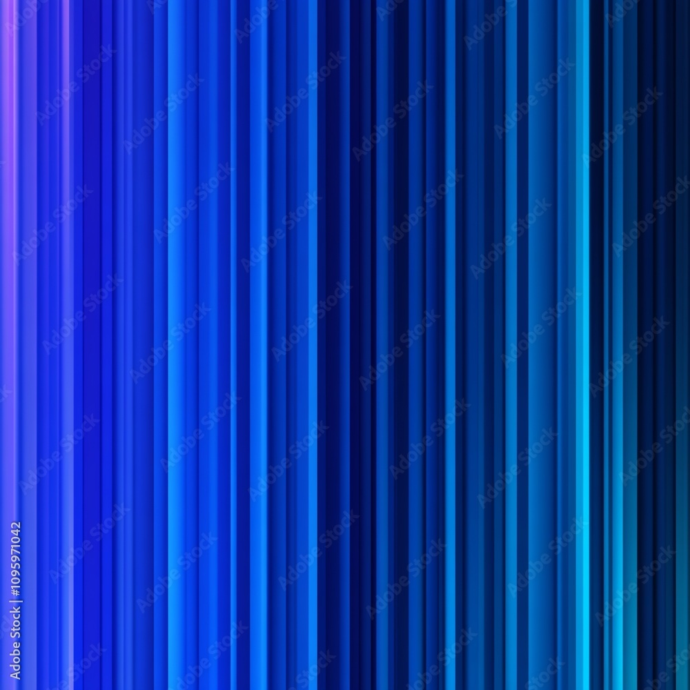 Abstract blue striped pattern with vertical lines and gradient shades. Abstract blue striped pattern with vertical lines and gradient shades.