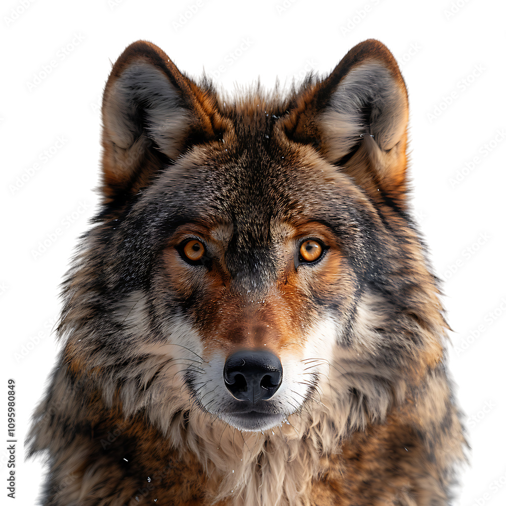 Fototapeta premium wolf isolated
