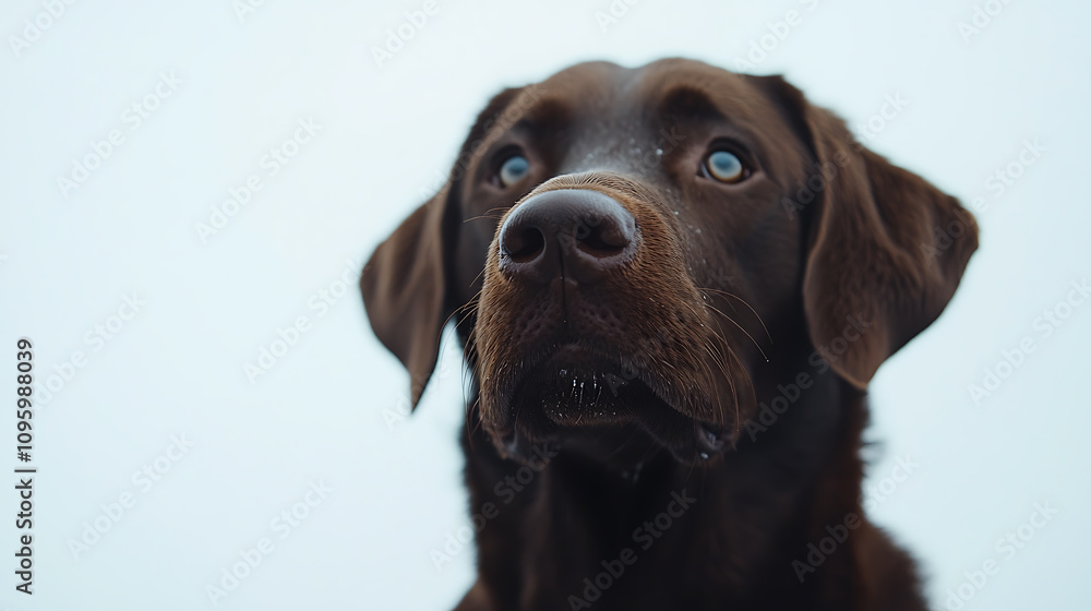 Charming fluffy dog portrait in nature cute canine close-up outdoor setting captivating perspective for pet lovers Charming fluffy dog portrait in nature cute canine close-up outdoor setting captivating perspective for pet lovers