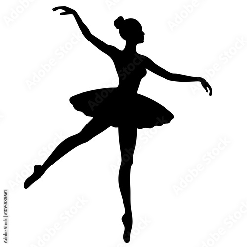 ballet dancer silhouette