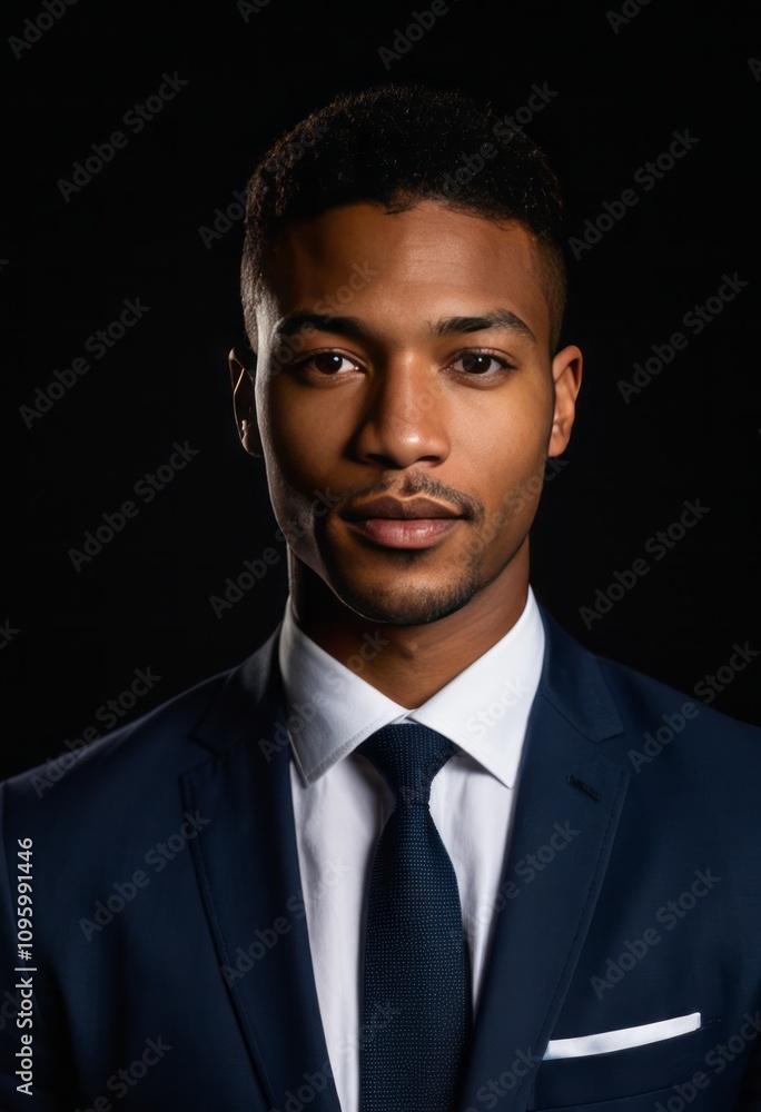 Young handsome multi ethnic businessman against black background black businessman portrait Ultra realistic Photorealistic hyperdetailed photography soft light head and shoulders portrait cover Young handsome multi ethnic businessman against black background black businessman portrait Ultra realistic Photorealistic hyperdetailed photography soft light head and shoulders portrait cover