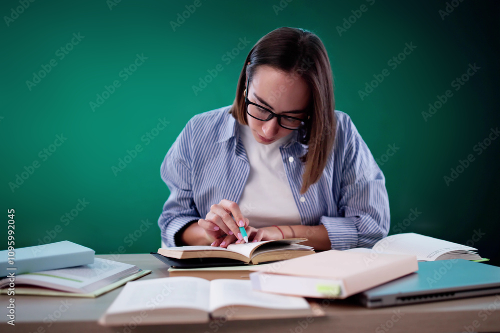 University Student Learning Math