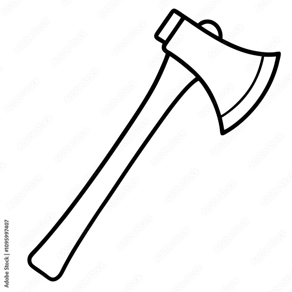 axe silhouette vector illustration line art transparent background axe silhouette vector illustration line art transparent background