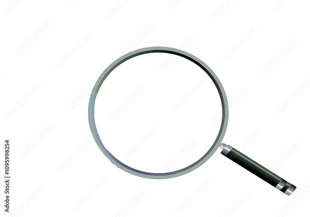 zoom len search seek investigate magnify glass zoom len isolated for background - 3d rendering zoom len search seek investigate magnify glass zoom len isolated for background - 3d rendering