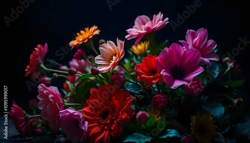 Wallpaper Mural stilllife, nature, flowers, dark, background, texture, natural, intense, mood, ethereal, lighting, gentle, professional, colorgraded, composition, floral, atmosphere, artistic, elegant, beauty Torontodigital.ca