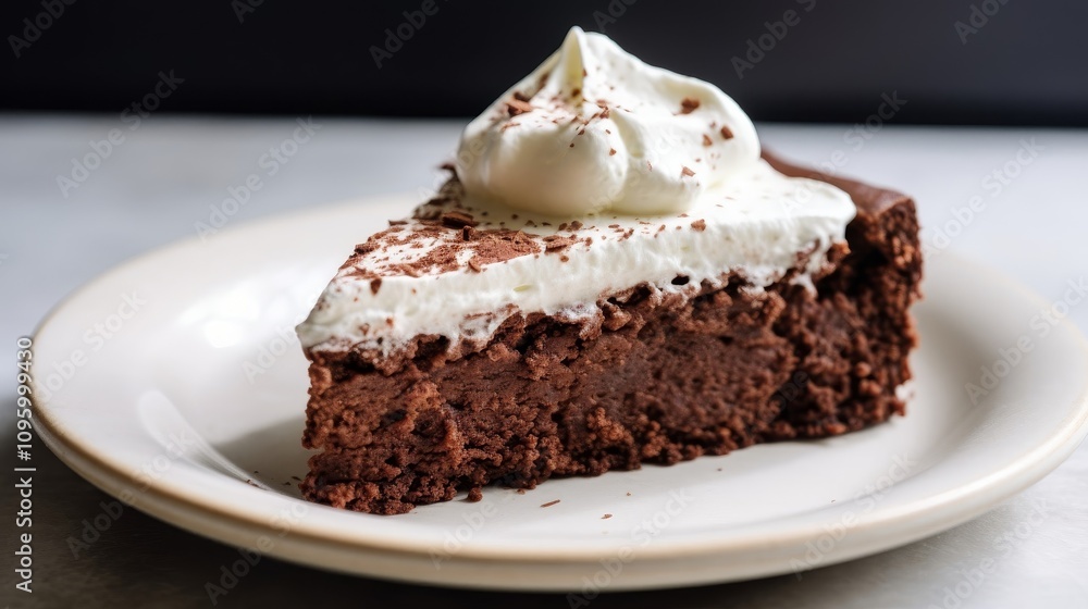 chocolate cake on a plate chocolate cake on a plate