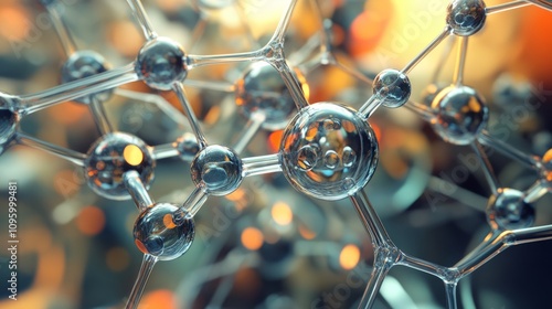 A 3D Model of a Neurotransmitter Molecule