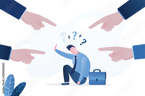 Toxic work, corporate slavery. Abuse or bullying colleagues, depressed employee, fear of failure and responsibility.