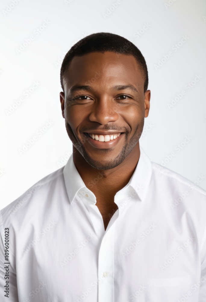 smiling man, white shirt, studio lighting, confident expression, professional portrait, clean background, high resolution
smiling man, white shirt, studio lighting, confident expression, professional portrait, clean background, high resolution