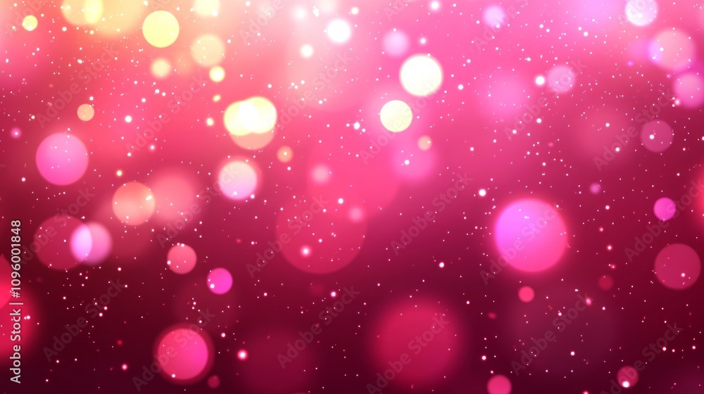 Stunning Pink Bokeh Background Design Stunning Pink Bokeh Background Design