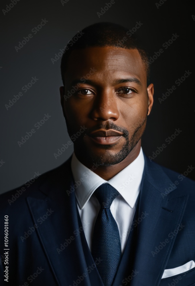 Portrait of a man in a suit black businessman portrait Ultra realistic Photorealistic hyperdetailed photography soft light head and shoulders portrait cover Portrait of a man in a suit black businessman portrait Ultra realistic Photorealistic hyperdetailed photography soft light head and shoulders portrait cover
