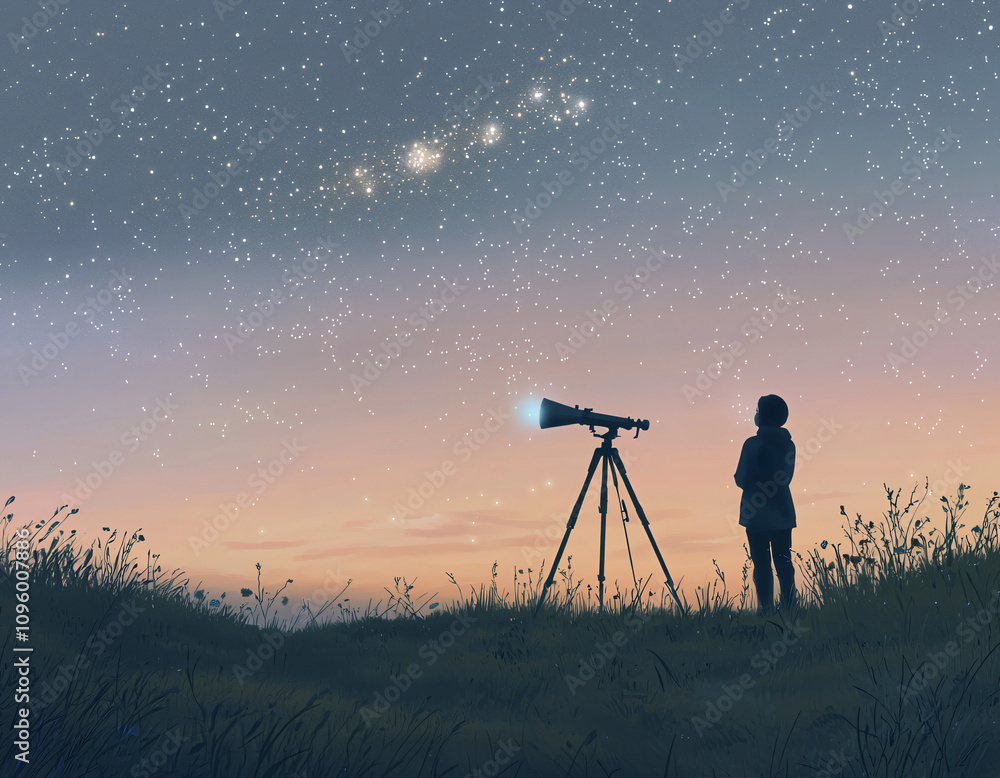Stargazing Silhouette Stargazing Silhouette