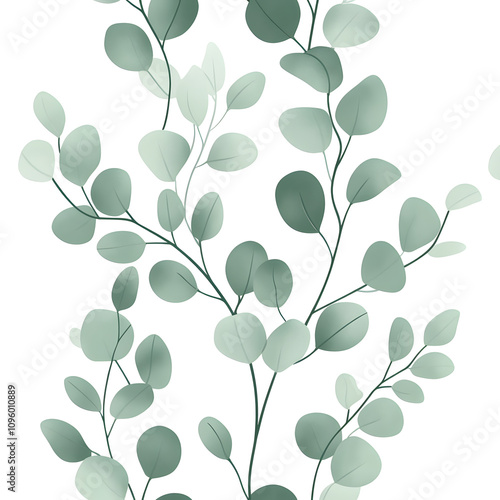 modern 2D doodle cartoon flower concept with open space for text, featuring whimsical floral and leafy elements on crisp white backgrounds.