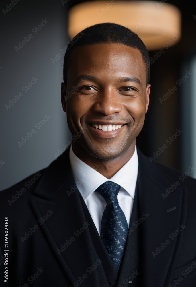 Portrait of a smiling businessman with black coat black businessman portrait Ultra realistic Photorealistic hyperdetailed photography soft light head and shoulders portrait cover Portrait of a smiling businessman with black coat black businessman portrait Ultra realistic Photorealistic hyperdetailed photography soft light head and shoulders portrait cover