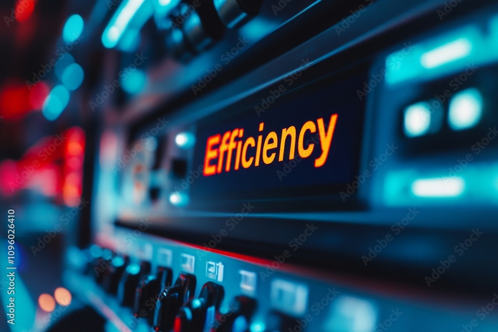 Advanced Technology System Efficiency Display Advanced Technology System Efficiency Display