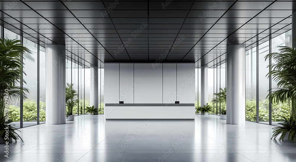 Advanced office scene Advanced office scene