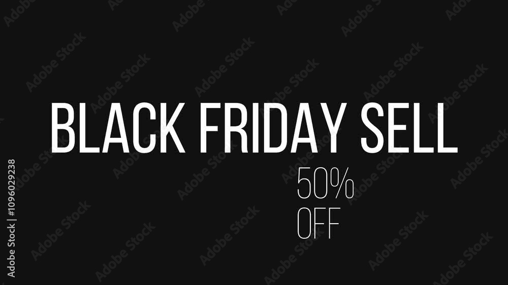 Black Friday sells 50% off videos for your business Black Friday sells 50% off videos for your business