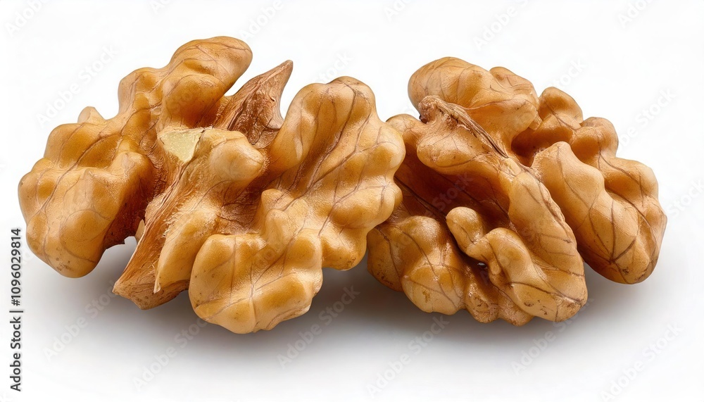 Delicious walnut kernels, isolated on white background isolated on white background Delicious walnut kernels, isolated on white background isolated on white background