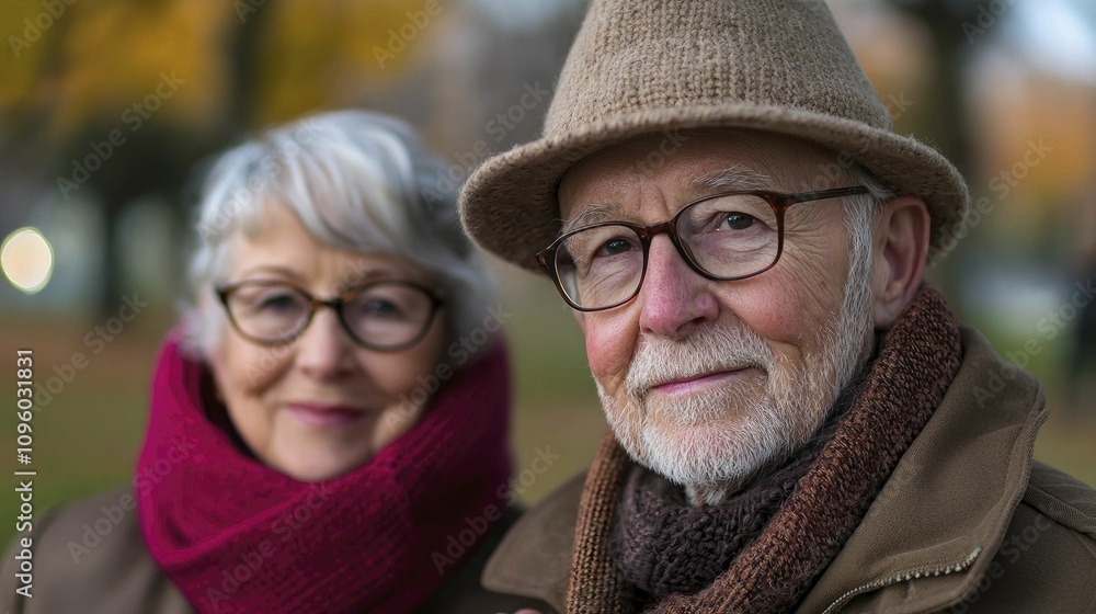 Long-Term Gain shown through an elderly couple cherishing retirement in a park, intimate atmosphere, filled with warmth and sweet memories. Long-Term Gain shown through an elderly couple cherishing retirement in a park, intimate atmosphere, filled with warmth and sweet memories.