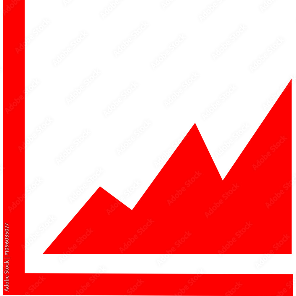 Stats single vector line icon Stats single vector line icon