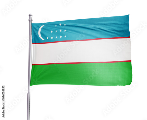 Flag of Uzbekistan