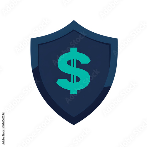 Free Download Shield with Dollar Sign for Financial Security Concept - GFXLoad