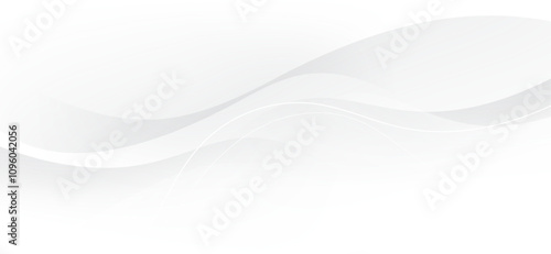 Wallpaper Mural White wave gradient abstract background design. Torontodigital.ca