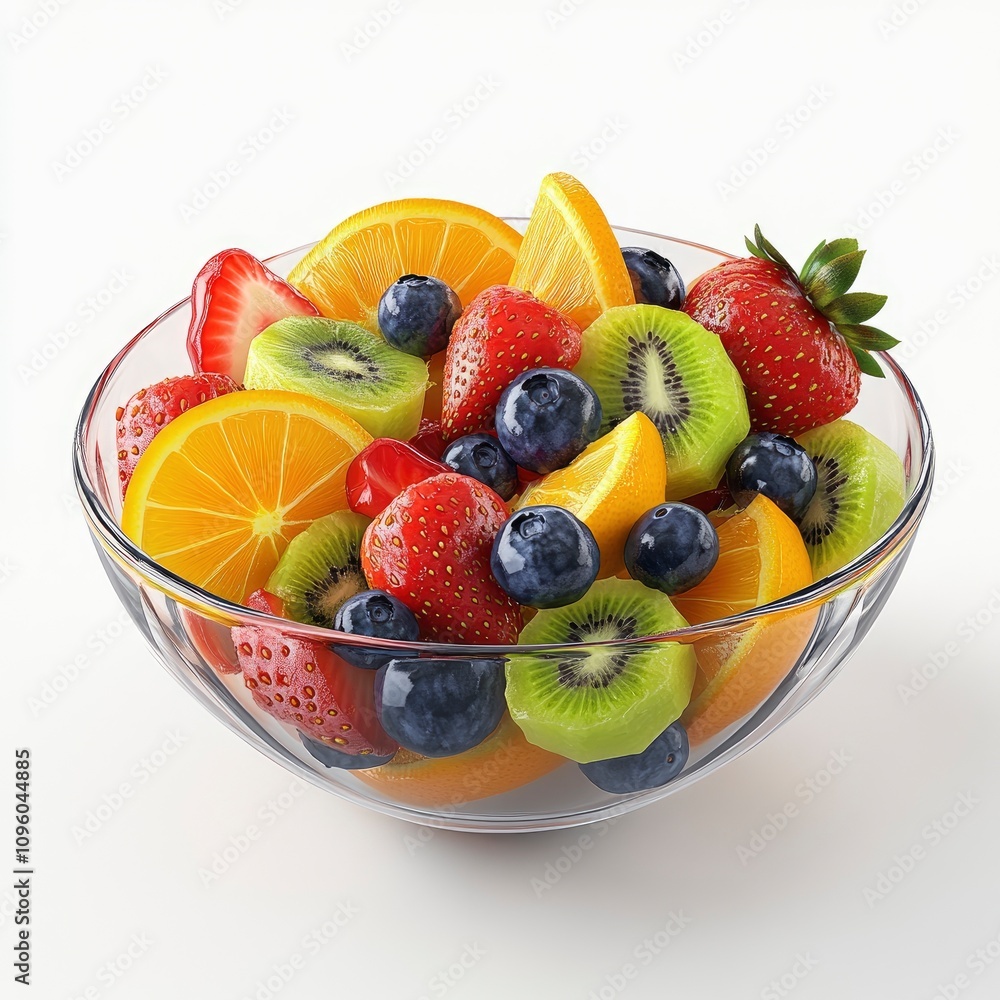 A vibrant bowl of assorted fresh fruits, perfect for healthy snacking or decoration. A vibrant bowl of assorted fresh fruits, perfect for healthy snacking or decoration.