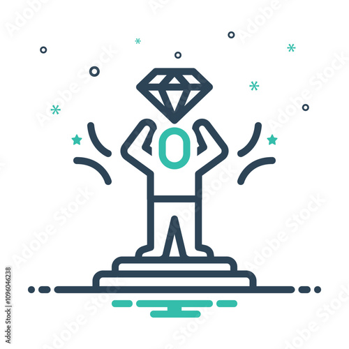 Mix icon for motivation