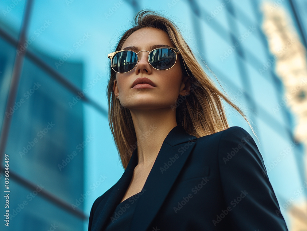 Stylish Woman Wearing Sunglasses Fashion Accessory Product Photography Stylish Woman Wearing Sunglasses Fashion Accessory Product Photography