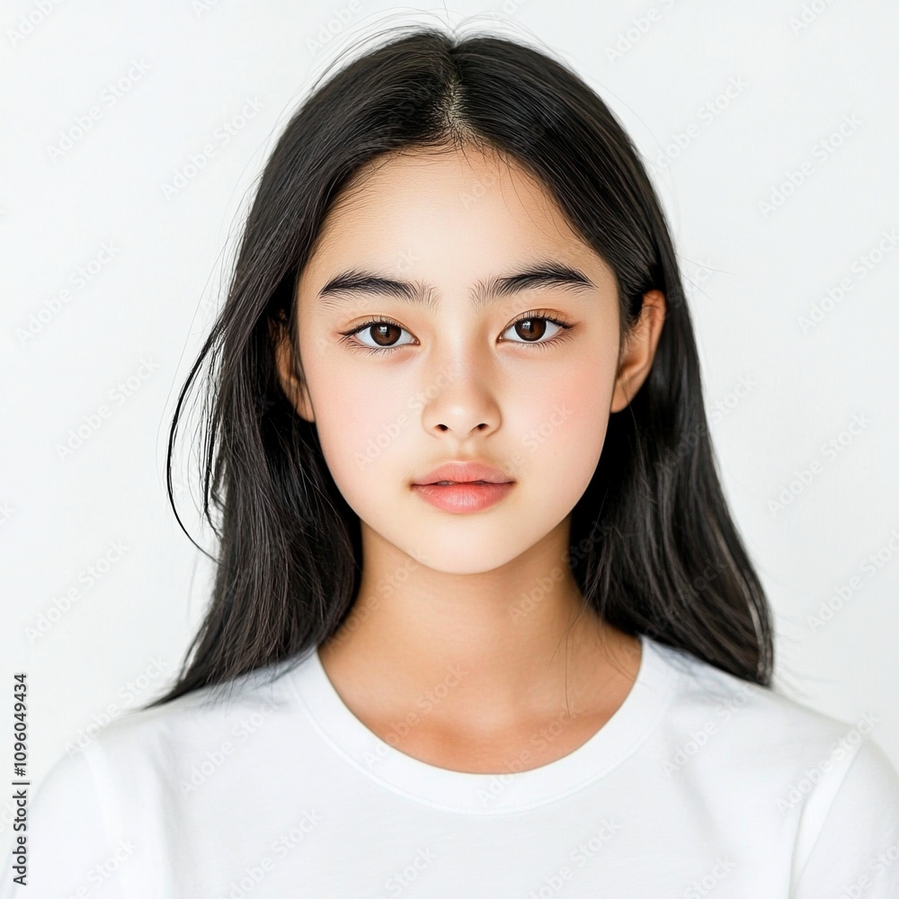 Teen South Korean Fashion Portrait Teen South Korean Fashion Portrait